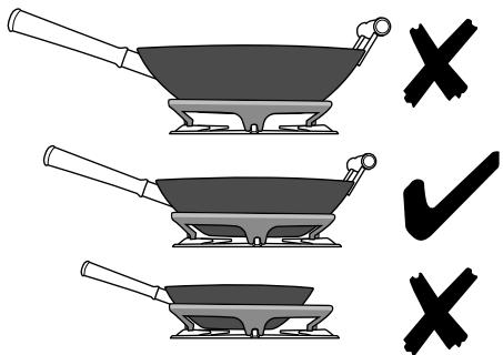 FALCON KCH90ODFSS/C-EU+ACCS - Support spécial de Wok (option) - 1