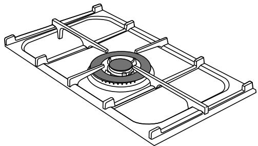 FALCON KCH90ODFSS/C-EU+ACCS - Brûleur de Wok - 1