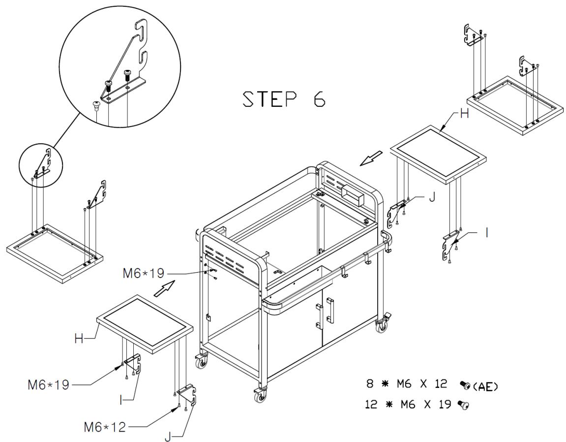 BRASERO OL3000 - Assemblage de la plancha - 1