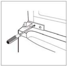 THOMSON THD253NF - DOOR CONVERSION - 6