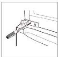 THOMSON THD253NF - Inversion du côté d'ouverture des PORTES - 6