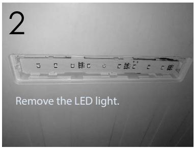 THOMSON THD253NF - Before disposing of your appliance, dismantling LED light from your appliance. - 2