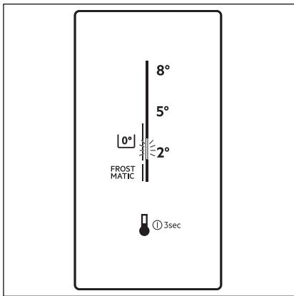 MAROUE RCB633260X - Réglage de la température à 0°c dans le compartiment longfresh - 2