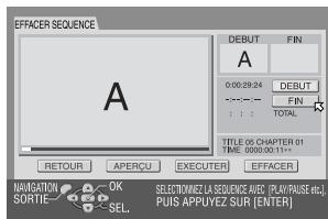 JVC DRM1 - Régler les points de montage en entrée et en sortie. - 1