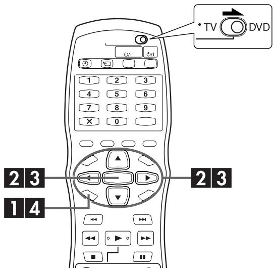 JVC DRM1 - Réglage d'entrée/sortie - 1