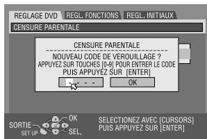 JVC DRM1 - Entrer le mot de passe. - 1