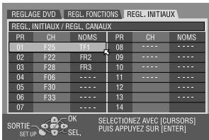 JVC DRM1 - Sélectionner un nouveau n° de chaine. - 3