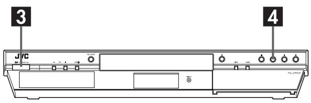 JVC DRM1 - Commutation de code 1/2/3/4 de télécommande - 2