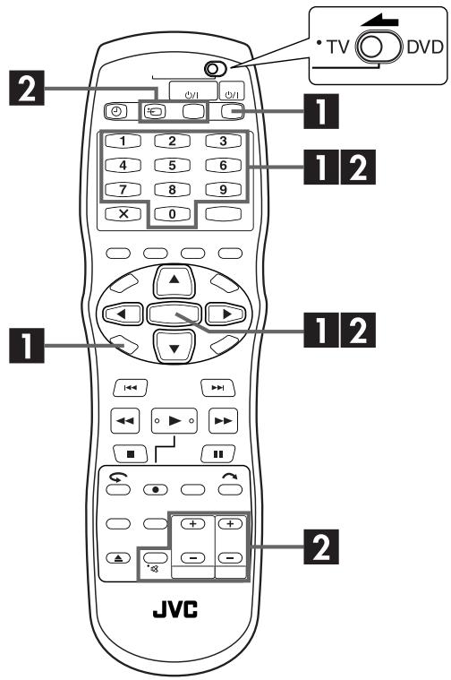 JVC DRM1 - Avant d'effectuer les étapes suivantes : - 1