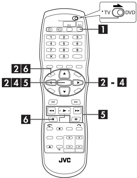 JVC DRM1 - Modification des informations d'origine - 1