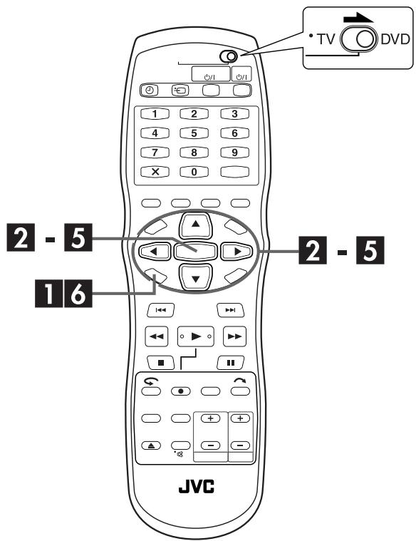 JVC DRM1 - Réglage de l'horloge - 1