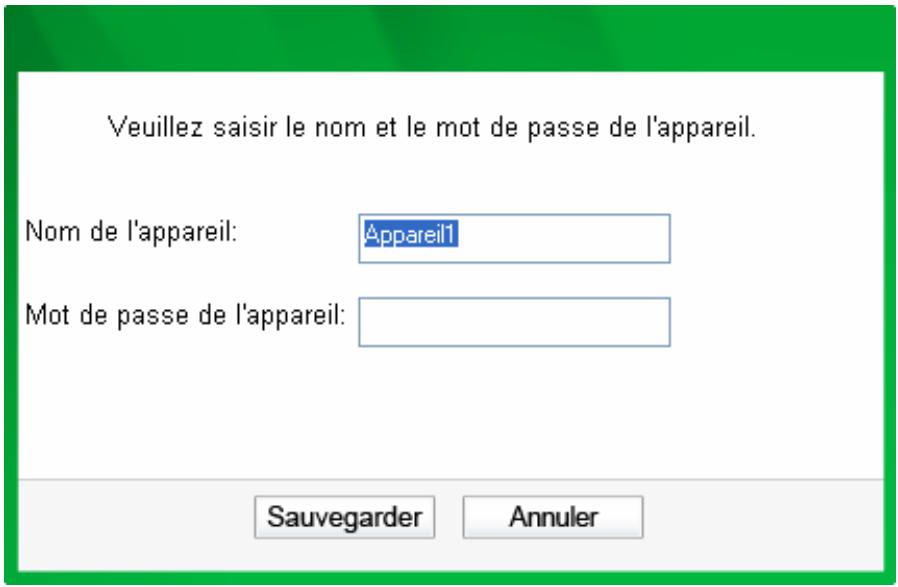 TP-LINK CPL 500 KT3 NANO PT - Renommer l'appareil distant/entrer son mot de passe - 1
