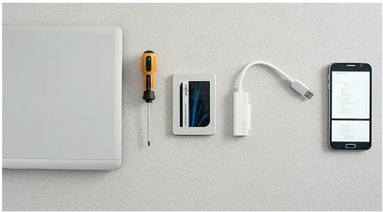 Crucial mX500 SSD 25060 - Comment installer un SSD Crucial dans votre ordinaire - 2