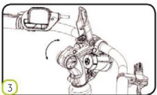 SOLEX NC - Potence réglable sans outil : - 3