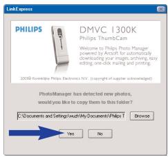 PHILIPS ThumbCam - Transfert de photos ou de clips vidéo sur votre portable - 4