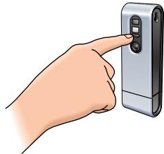 PHILIPS ThumbCam - Mise sous tension et hors tension de l'appareil - 2