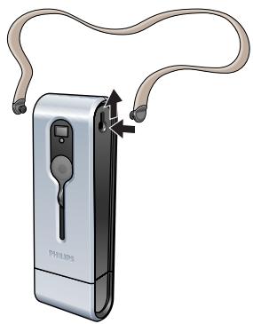 PHILIPS ThumbCam - Fixation du collier - 1