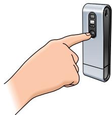 PHILIPS ThumbCam - Passage du mode PC au mode USB quand la caméra est connectée à l'ordinateur portable - 1
