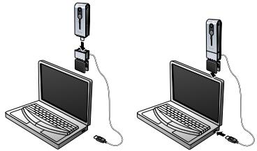 PHILIPS ThumbCam - Connexion au moyen de la pince - 1