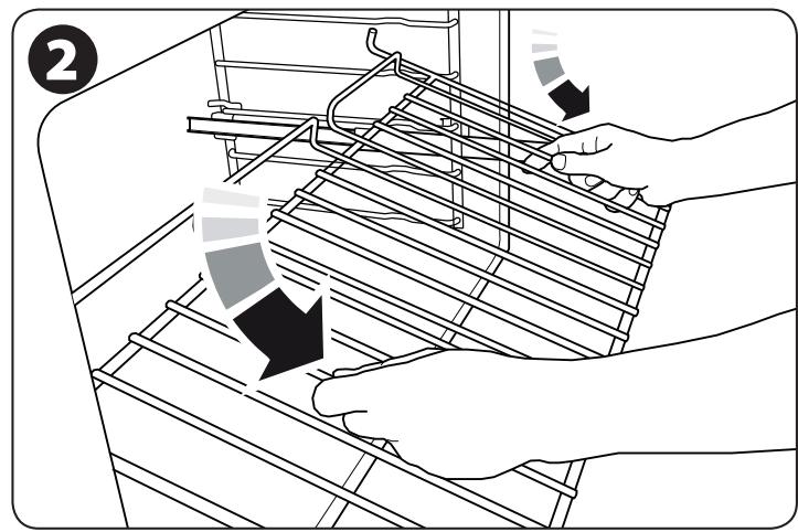 LA CORNUERE ALBSODFNB/BN-EU 15 - Fitting the shelf – Placer la grille - 2