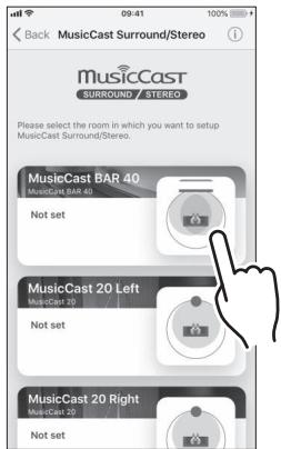 YAMAHA NSW100 - Jumelage de cet appareil avec le dispositif Pairing Master - 4