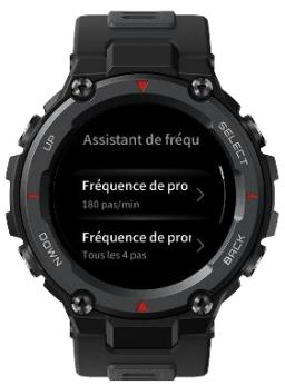 AMAZFIT T-Rex Pro - 1、Assistant de cadence - 1
