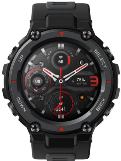 AMAZFIT T-Rex Pro - Consignes d'utilisation et navigation entre les fonctions - 1