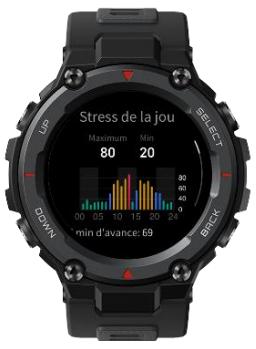 AMAZFIT T-Rex Pro - Stress - 1