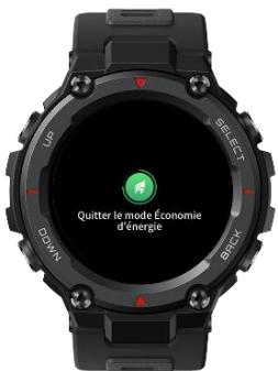 AMAZFIT T-Rex Pro - Mode Économie de batterie - 3