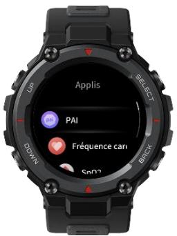 AMAZFIT T-Rex Pro - Fonction de navigation - 2
