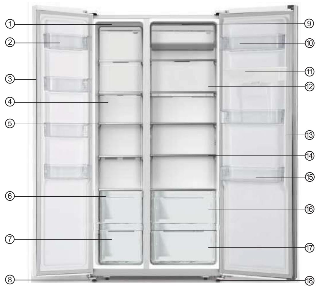 DARTY RB470N4DIC - Vue de l'appareil - 1