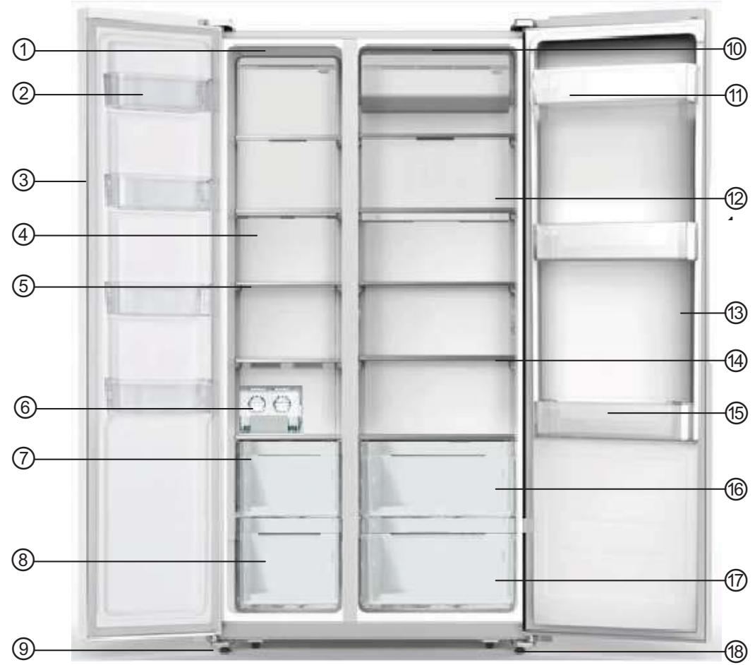 DARTY RB470N4DIC - Vue de l'appareil - 1