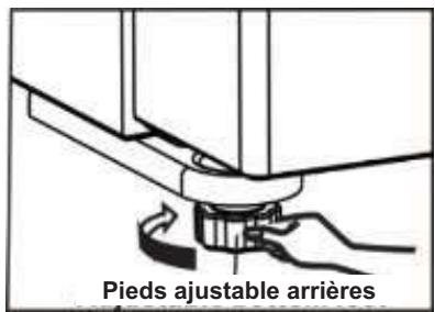 DARTY RB470N4DIC - Nivellement de l'appareil électrique - 2