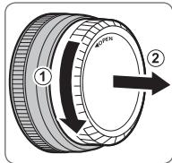 FUJIFILM XF 27/2.8 SILVER - Abnehmer der Objektivdeckel - 2