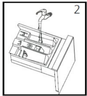 THOMSON TW1491BOGLAVE-LINGE - Nettoyage du tiroir à lessive - 2