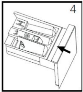 THOMSON TW1491BOGLAVE-LINGE - Nettoyage du tiroir à lessive - 4