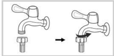 THOMSON TW1491BOGLAVE-LINGE - La machine doit être connectée à une alimentation en eau froide. - 2