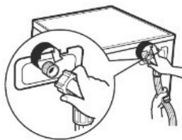 THOMSON TW1491BOGLAVE-LINGE - La machine doit être connectée à une alimentation en eau froide. - 1