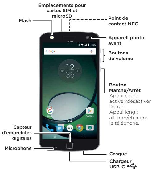 LENOVO MOTO Z PLAY BLACK - Présentation du téléphone - 1