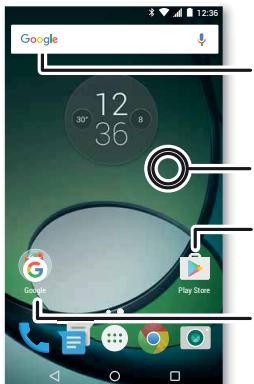 LENOVO MOTO Z PLAY BLACK - Démarrage rapide : contrôle et personnalisation - 1