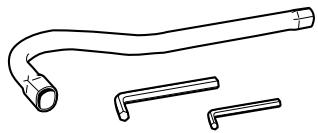 FALCON CDL90 ECCY/C ROUGE - Vous aurez aussi besoin des outils suivants: - 1