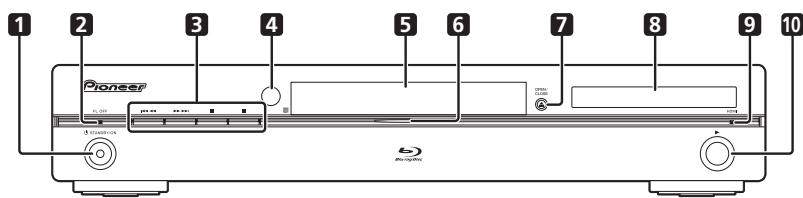 PIONEER BDP-320 - Face avant - 1