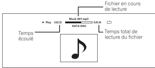 PIONEER BDP-320 - Sélectionnez et validez le fichier que vous pouvez désigner. - 1