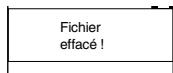 OLYMPUS DS2400 - Effacement d'un fichier - 3