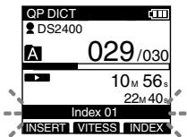 OLYMPUS DS2400 - Réglage d'une marque index - 1