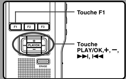OLYMPUS DS2400 - Appuyez sur la touche play/ok pour fermer l'écran de configuration. - 1