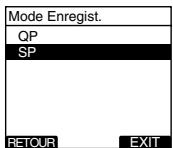 OLYMPUS DS2400 - Modes d'enregistrements (mode enregist.) - 3
