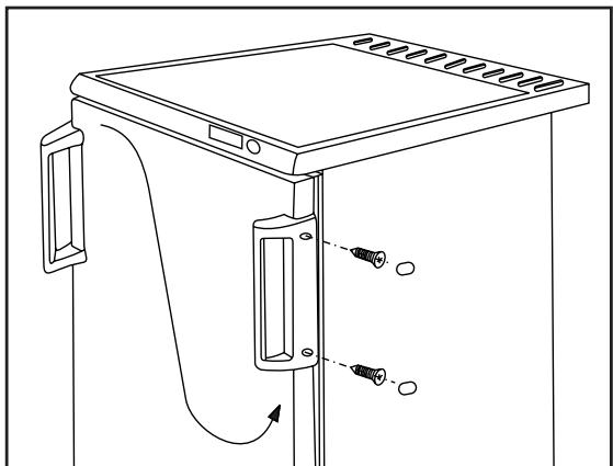 FAURE FCV123W - Pour changer le sens d'ouverture de porte - 3