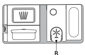 INDESIT LaveVaisselleDFO3C26 - Reemplir le distributeur de liquide de rinçage - 1