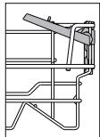 INDESIT LaveVaisselleDFO3C26 - VOLETS Pliables avec positions ajustables - 2